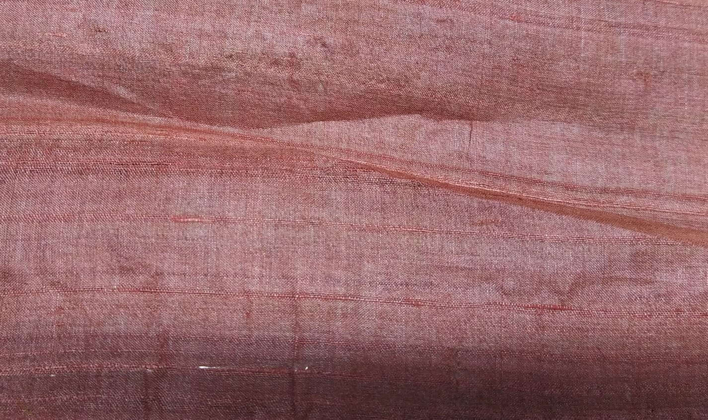 Tussah Silk Fabric Woven on Handloom 7